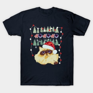 Ho ho ho cute birman cat T-Shirt